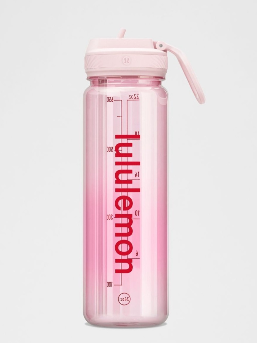 lululemon clear straw bottle 24oz